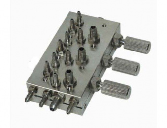 Распределительный блок на 3 инструмента Распределительный блок на 3 инструмента